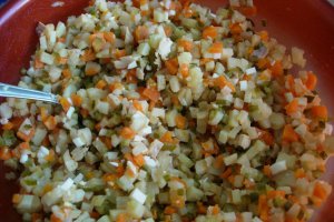 Salata boeuf cu rodie