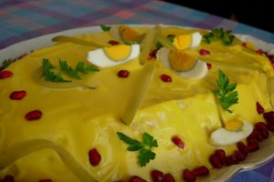 Salata boeuf cu rodie