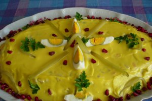Salata boeuf cu rodie