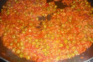 Penne cu ton si mazare