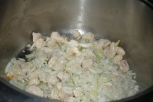 Pilaf cu piept de pui