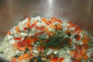 Pilaf cu piept de pui