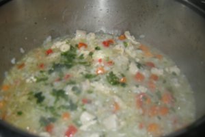 Pilaf cu piept de pui