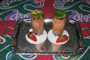 Cocktail  de fructe  “ à la Amman”