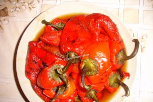 Salata de ardei copti