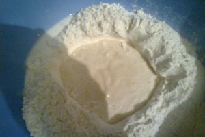 Pizza cu ton ,ciuperci si masline verzi