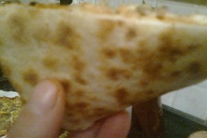 Pizza cu ton ,ciuperci si masline verzi