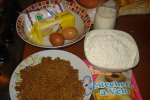 Cornulete cu spuma de nuca