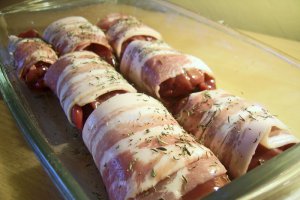 Ficatei in bacon
