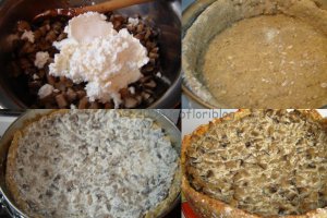 Tarta cu ciuperci