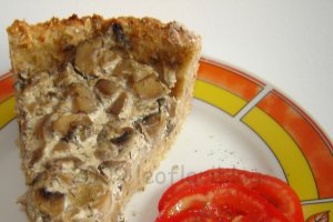 Tarta cu ciuperci
