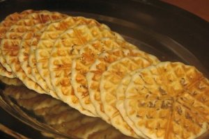 Saratele cu branza la aparatul de vaffe