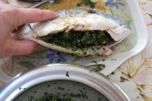 Biban umplut la cuptor-specific arab