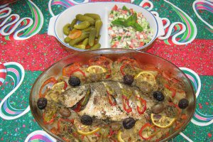 Biban umplut la cuptor-specific arab