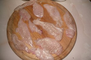 Piept de pui crocant