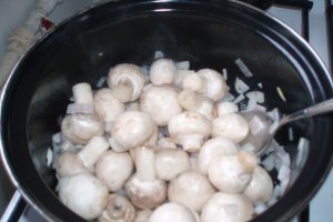 Supa crema de ciuperci