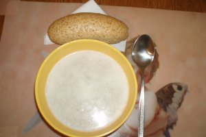 Supa crema de ciuperci