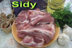Friptura de porc cu usturoi