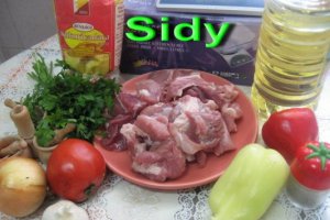 Tocanita din carne de porc cu mamaliguta