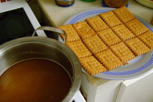 Tort de biscuiti