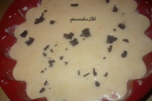 Chec cu nuca de cocos, cirese si ciocolata