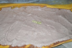 Rulada cu nutella si crema cu frisca
