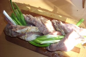 Muşchi de porc împletit ~300