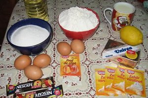 Prajitura cu foi din zahar caramel