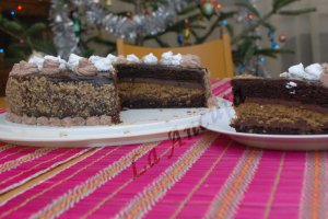 Tort cu ciocolata si nuca  ~nr. 100~