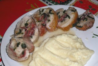 Pulpe de pui umplute