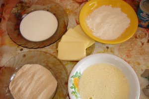 Cascaval pane cu piure de cartofi