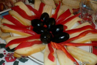 Platou rece aperitiv