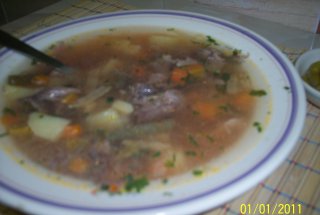 Ciorba de porc cu legume