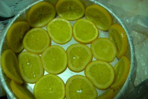 Tort pentru anul nou cu portocale glazurate