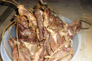 Pastrama de oaie, afumata