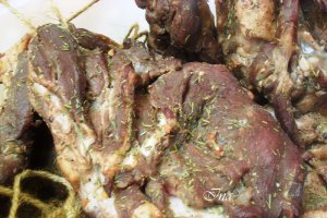 Pastrama de oaie, afumata