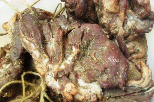Pastrama de oaie, afumata