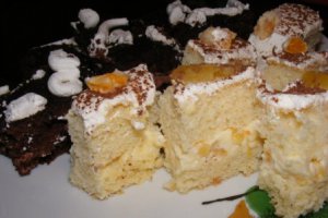Prajitura cu mandarine si ananas