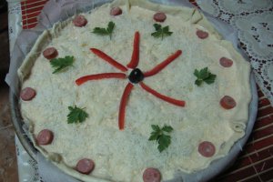 Tarta aperitiv cu ciuperci