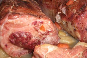 Cotlet de porc, umplut