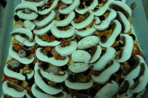 Pizza cu legume
