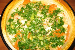 Pilaf cu legume si pui