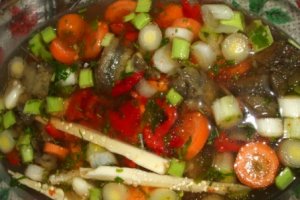 Cotlet cu legume la cuptor