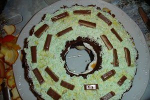 Coronita cu ciocolata