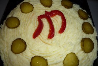 Piure de cartofi cu parmezan