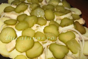 Salata de hering cu cartofi