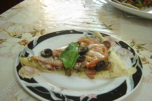 Pizza vegetariana à la Veneţia