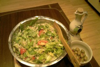 Salata de macrou afumat