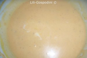 Farfalle cu sos si rulada de curcan