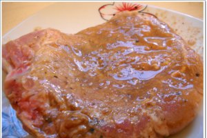Cotlet de porc marinat